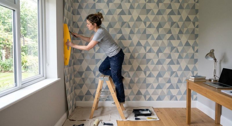 Kitchen Wallpaper Installation in Overland Park, KS
