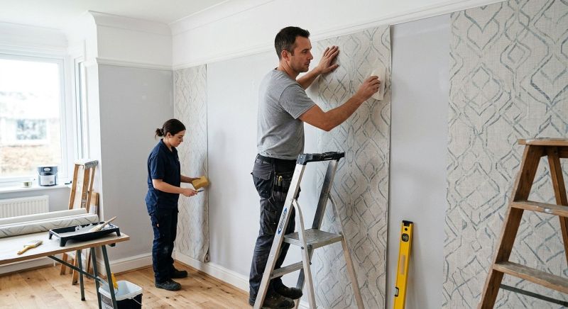 Commercial Wallpapering in Denver County, CO
