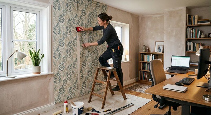 Commercial Wallpapering in Roswell, GA