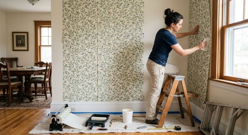 Hallway Wallpaper Installation in Denver County, CO